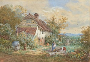 In the garden